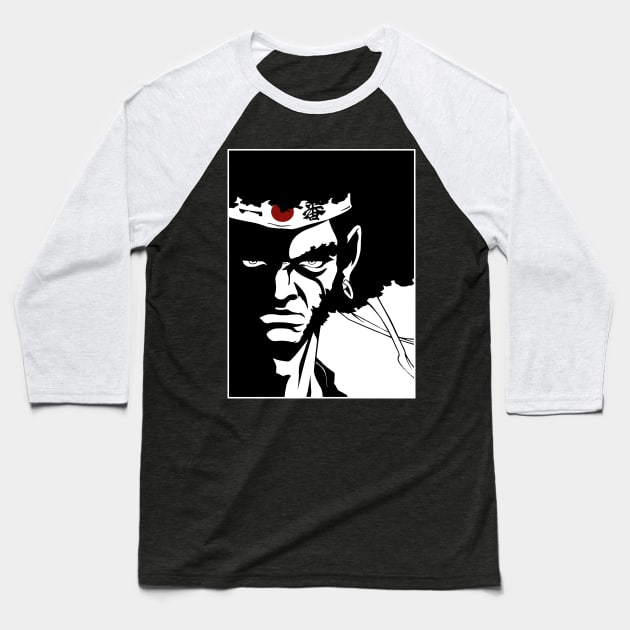 Behold Samurai No 2 Baseball T-Shirt by Brianconnor